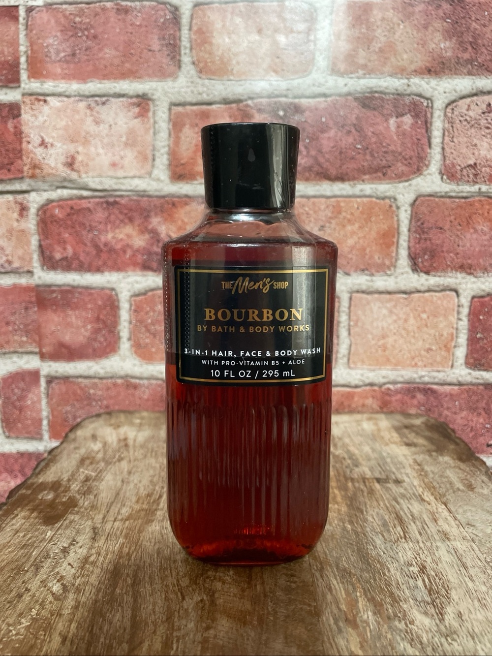 Bath & Body Works Bourbon Men's Collection 3 in 1 Face Hair & Body Wash 10 fl oz
